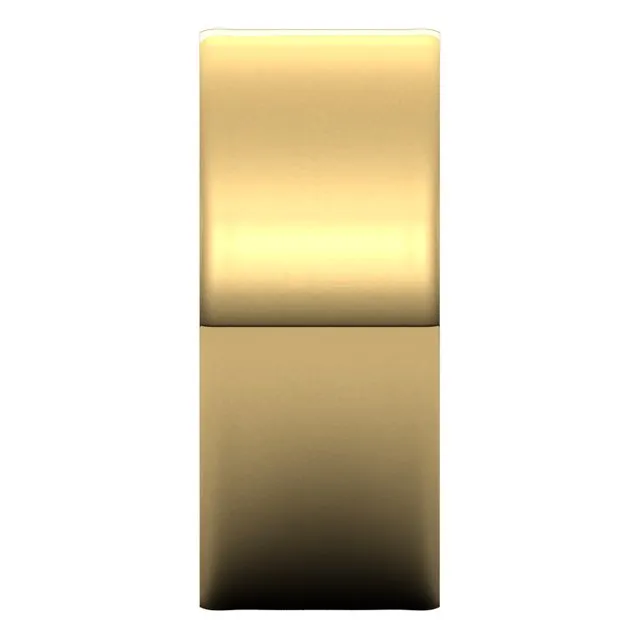 10K Yellow Gold Flat Ultra-Light Wedding Band, 8 mm Wide