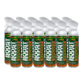 24 x 10 Litres of Boost Sport Oxygen in a Can Supplemental - 200 Breath (Large)