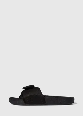 ADIDAS X PHARRELL WILLIAMS: BOOST SLIDE [BLACK]