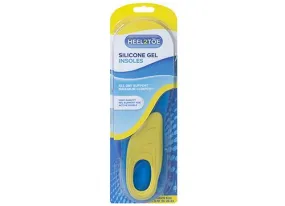 Ladies Deluxe Silicone Gel Insoles 1 Pair - Case of 12