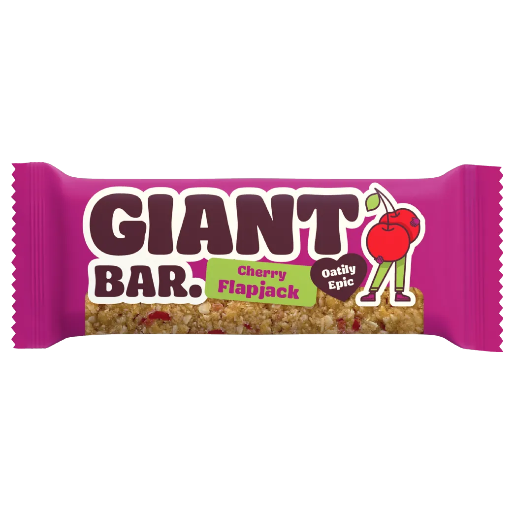 Ma Baker Cherry Flapjack Giant Bar 90g