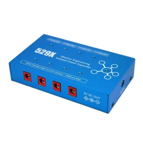 Mission Engineering 529X 8 Output Isolated Pedal Power Supply With High Current 1000MA Parallel Output