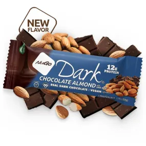 NuGo Dark Chocolate Almond with Sea Salt High Protein Snack Bar 50g