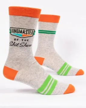 Ringmaster Of This Sh*t Show Men's Crew Socks