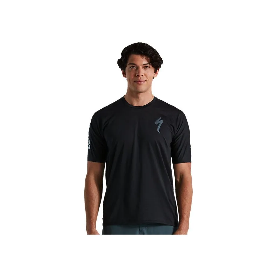 Specialized Men's Trail Air Short Sleeve MTB Jersey - Black