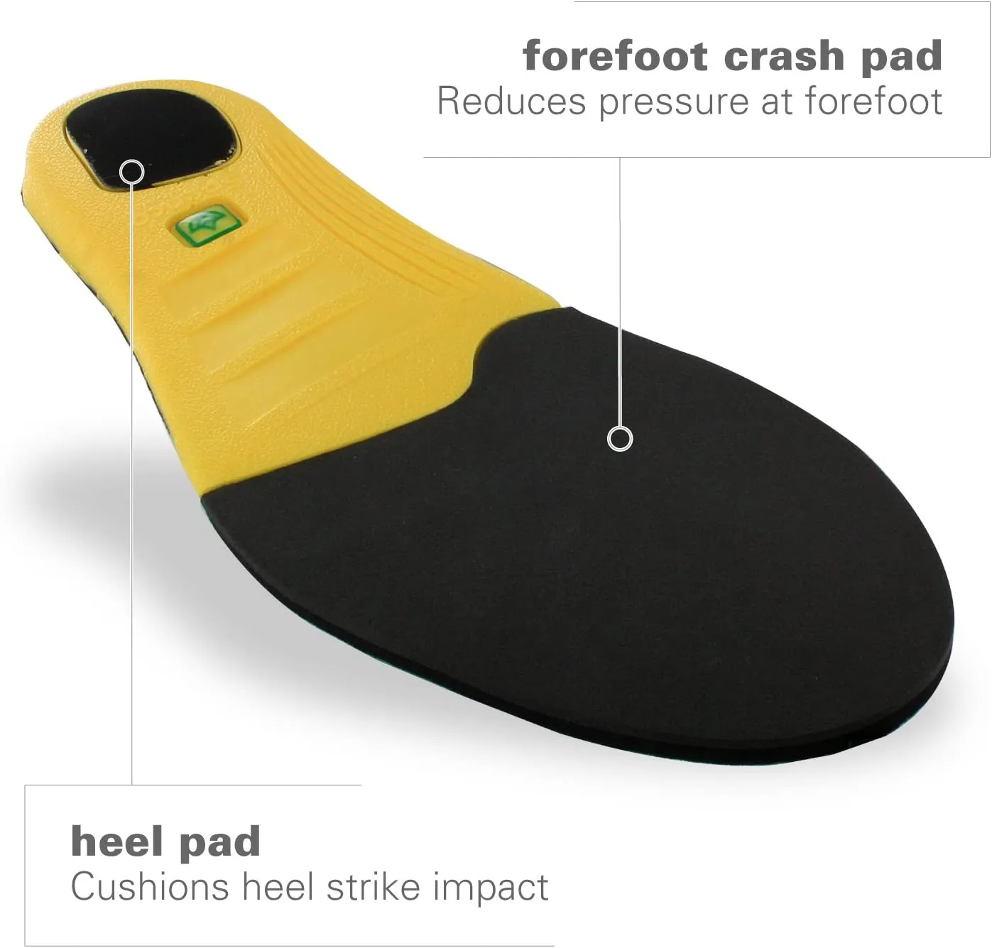 Spenco Polysorb Heavy Duty Maximum All Day Comfort and Support Shoe Insole