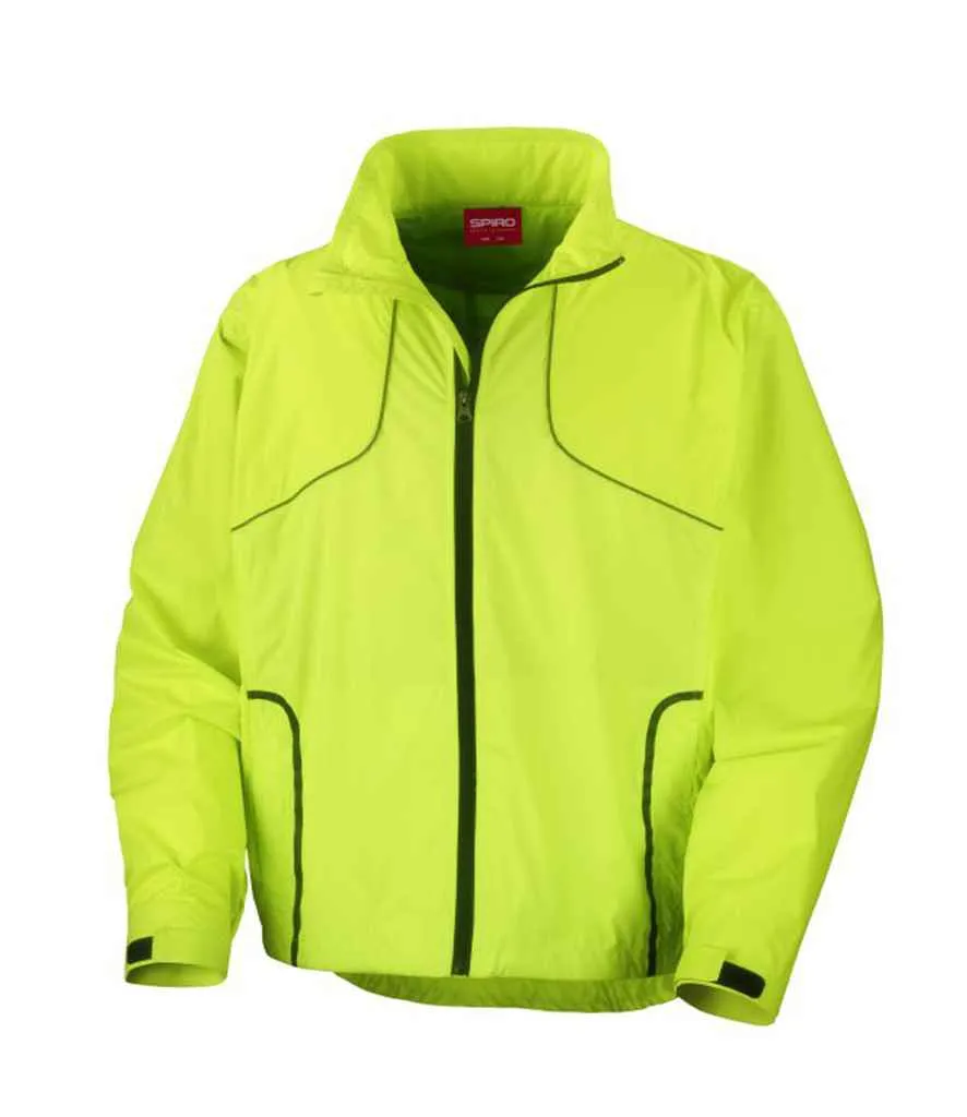 Spiro Bikewear Crosslite Trail and Track Jacket | Neon Lime