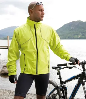 Spiro Bikewear Crosslite Trail and Track Jacket | Neon Lime