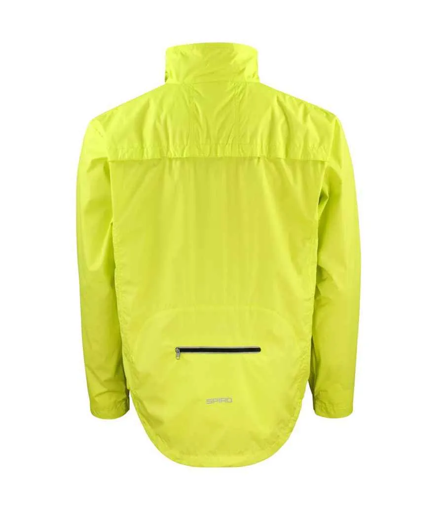 Spiro Bikewear Crosslite Trail and Track Jacket | Neon Lime
