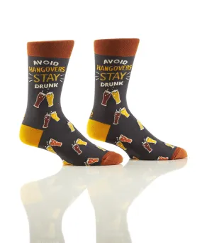 Stay Drunk Men's Crew Socks