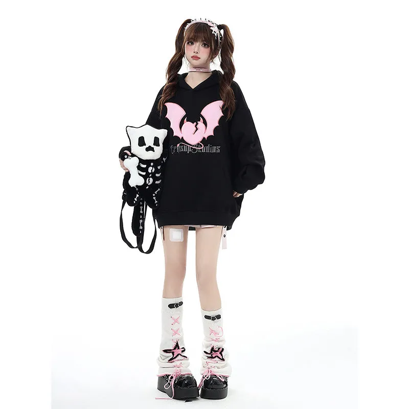 Sweet Style Star Leather Buckle Pile Socks