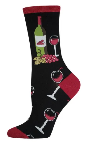 Wine Scene Socks (Women's)